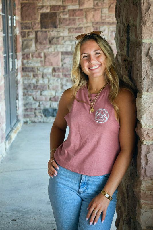 Racerback Cropped Tee